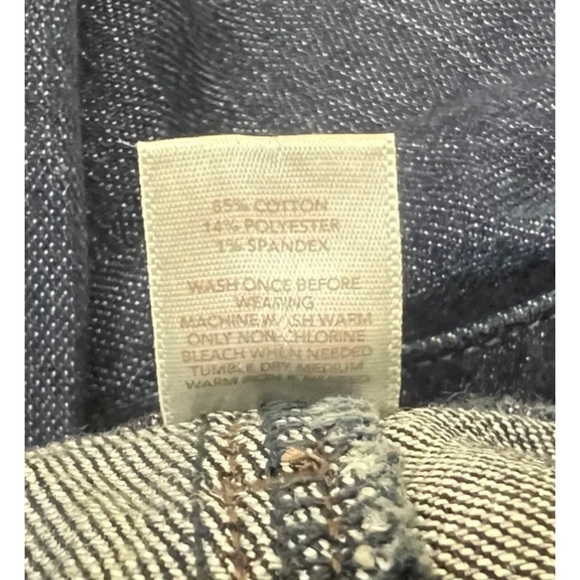 Loft Modern Skinny Jeans Size 6 Dark Wash - Picture 3 of 5